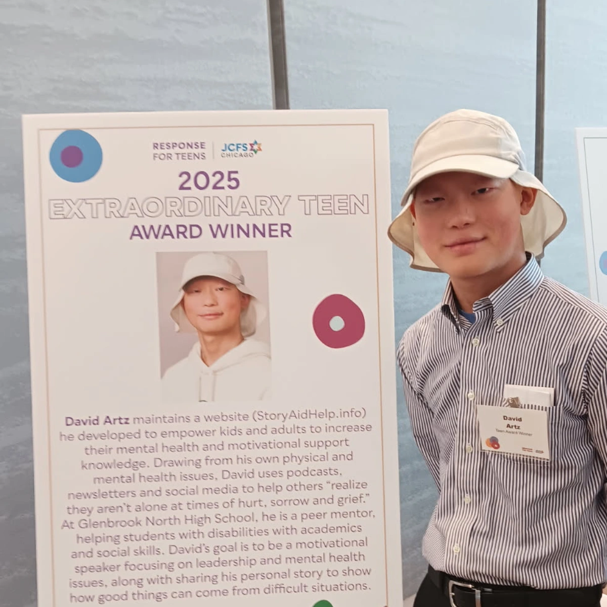 JCFS Extraordinary Teen Award